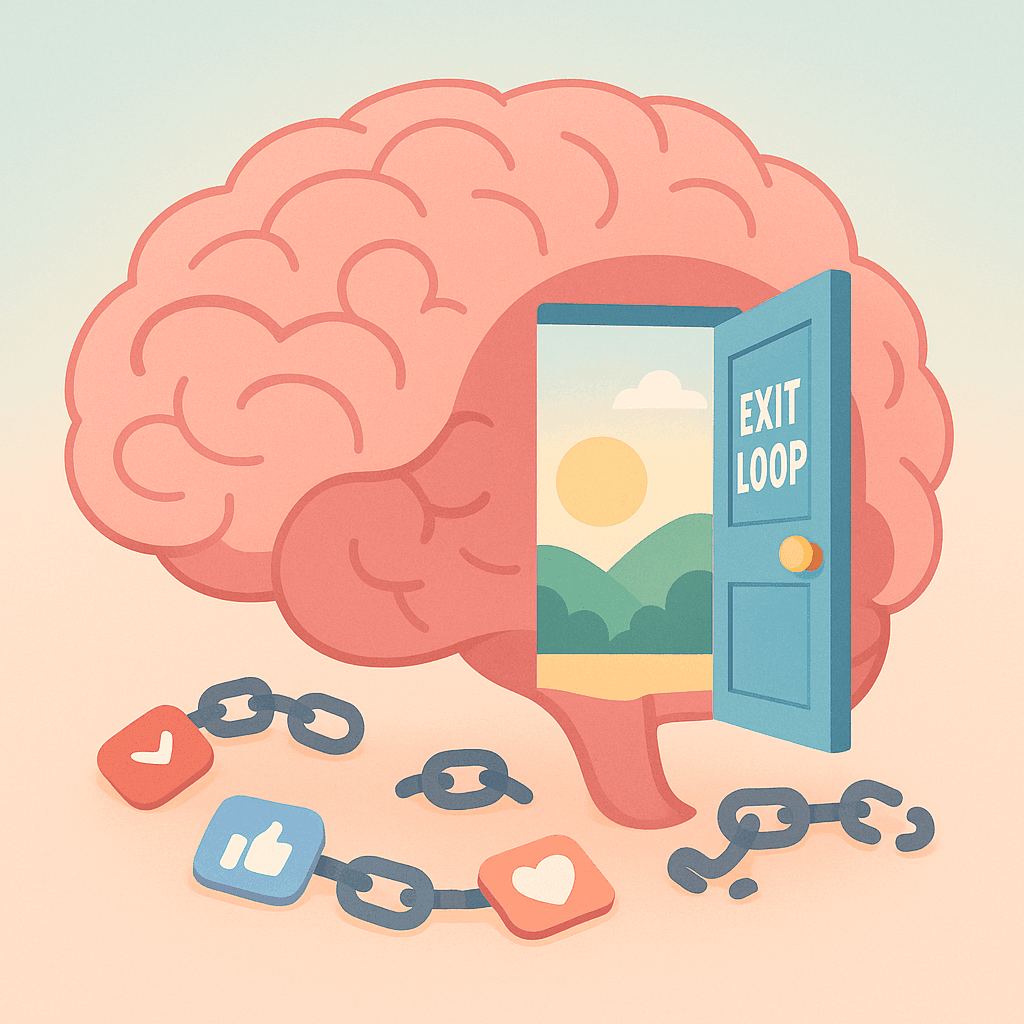 Doorway inside the mind — exit the loop
